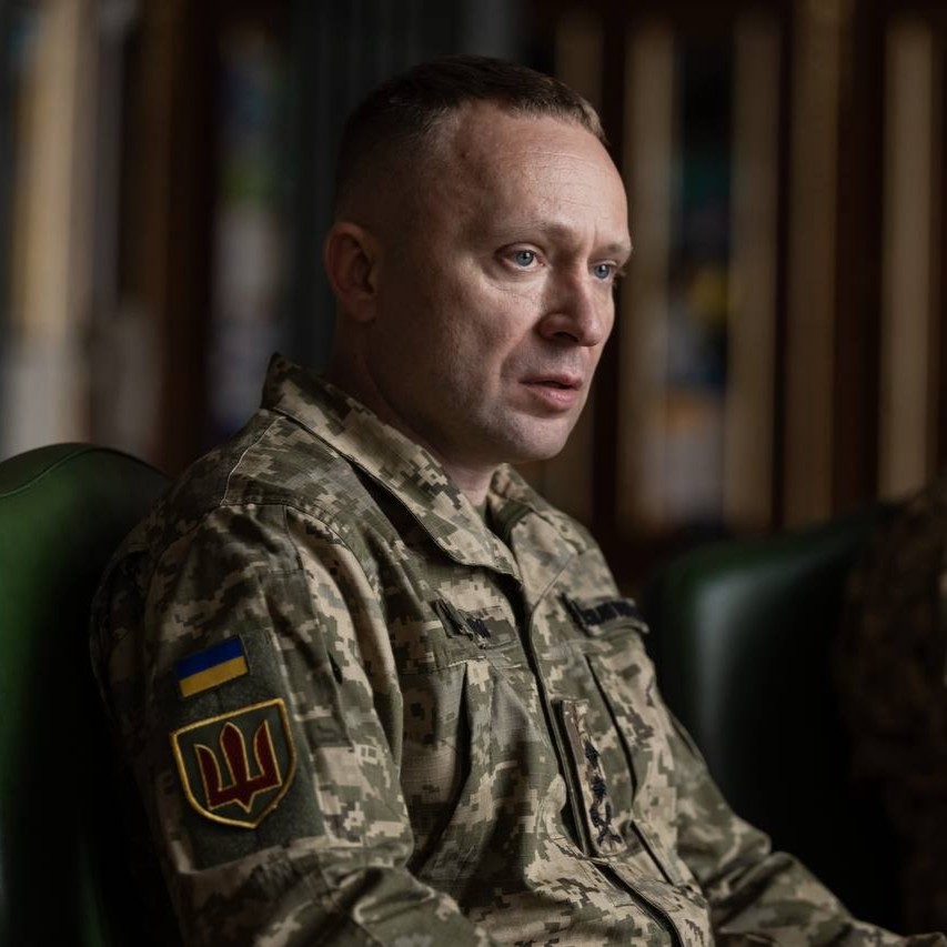 Mykhailo Drapatyi under et møte med Ukrainas president 20. juli 2026