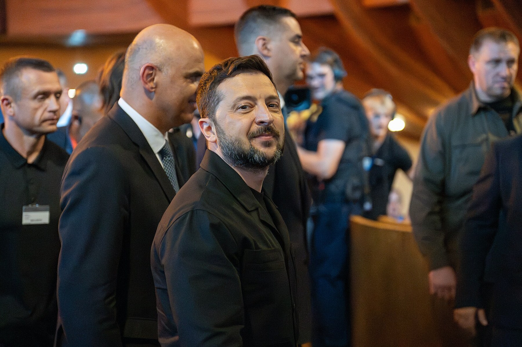 Volodymyr Zelenskyj i Strasbourg